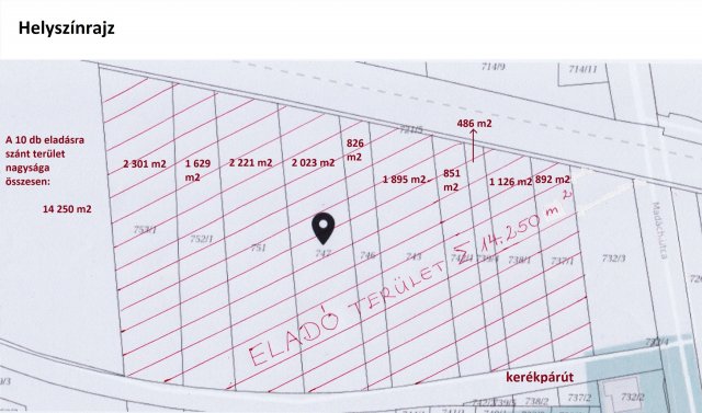 Eladó telek, Gyenesdiáson 950 M Ft / költözzbe.hu