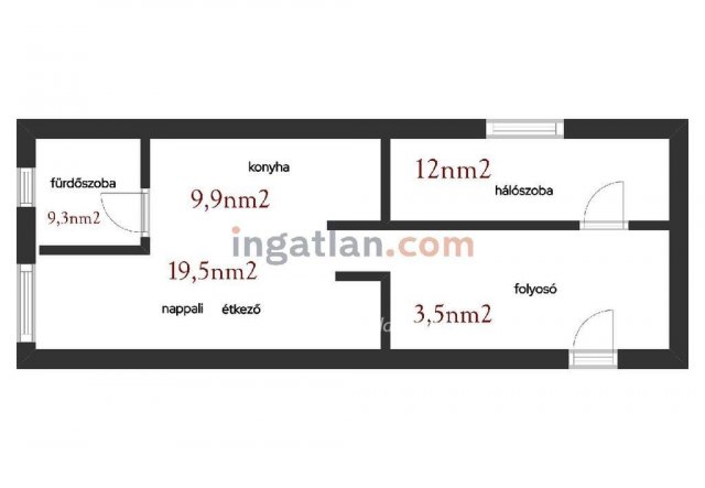Eladó családi ház, Érden 70 M Ft, 4 szobás
