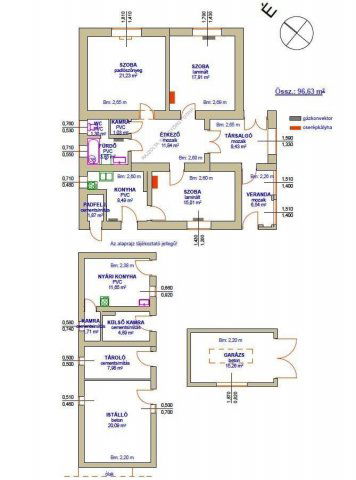Eladó családi ház, Nagyivánon 12.5 M Ft, 3 szobás