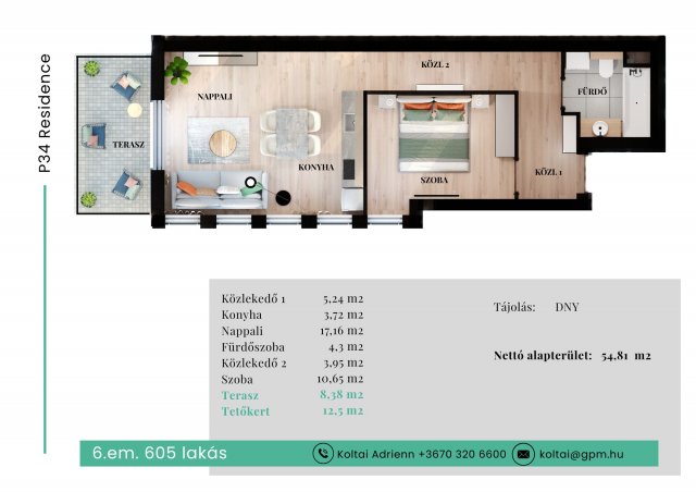 Eladó téglalakás, VII. kerületben, Péterfy Sándor utcában