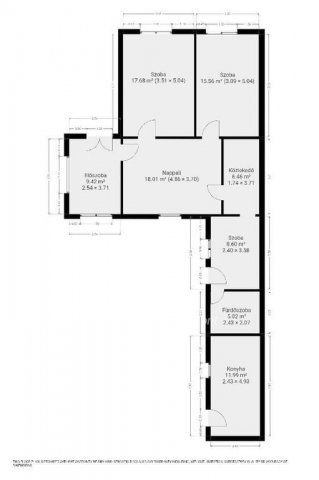 Eladó családi ház, Mezőcsáton 16 M Ft, 2+1 szobás