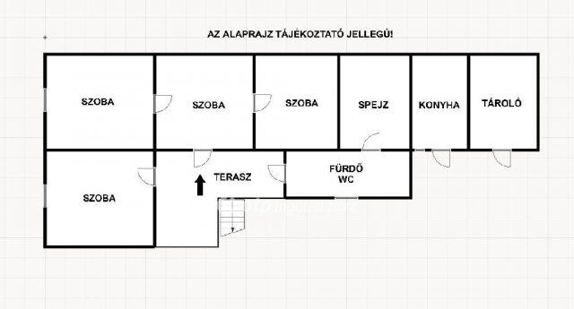 Eladó családi ház, Jászalsószentgyörgyon 19 M Ft, 4 szobás