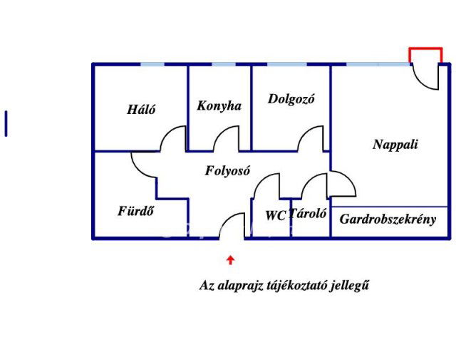 Kiadó téglalakás, albérlet, Nyíregyházán 220 E Ft / hó