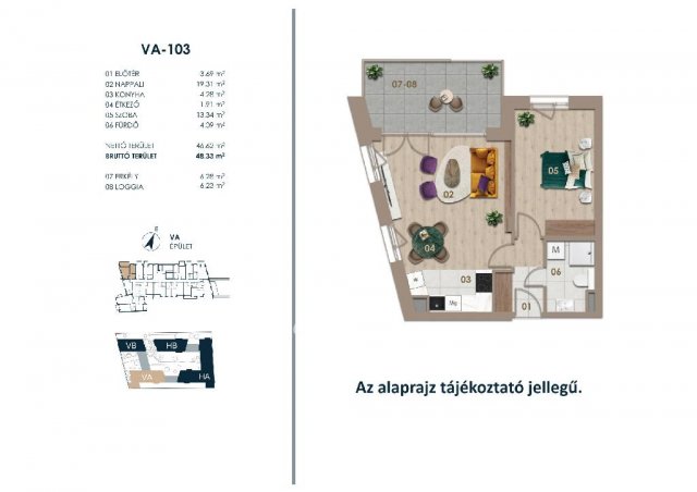 Eladó téglalakás, Budapesten, III. kerületben 81.1 M Ft