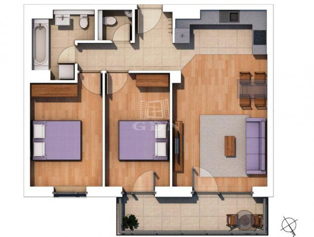 Eladó téglalakás, Budapesten, XIV. kerületben 103.93 M Ft