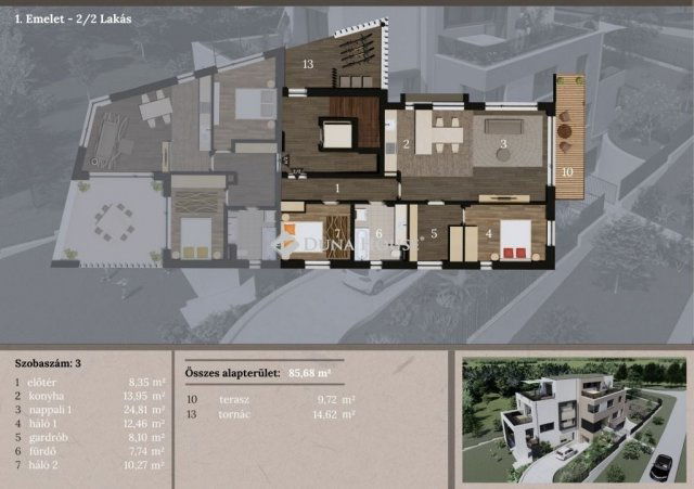 Eladó téglalakás, Budapesten, XI. kerületben 375.42 M Ft