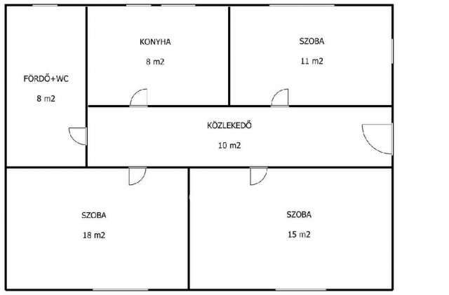Eladó téglalakás, Táborfalván 28.45 M Ft, 3 szobás