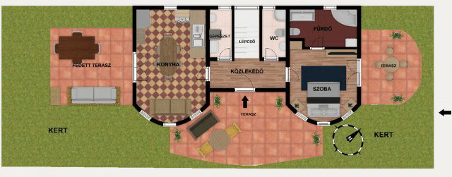 Eladó családi ház, Zamárdiban, Vécsey Károly utcában