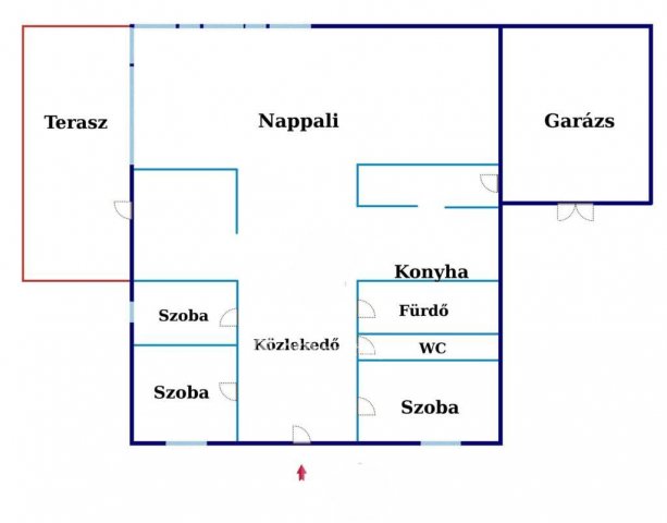 Eladó családi ház, Komádiban 54 M Ft, 1+2 szobás