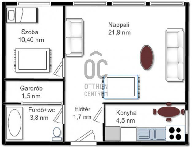 Kiadó panellakás, albérlet, XXI. kerületben, Árpád utcában