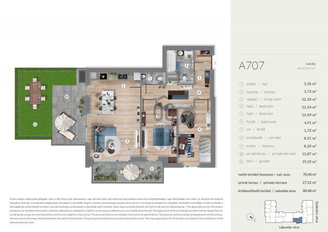Eladó téglalakás, Budapesten, XIII. kerületben 142.99 M Ft