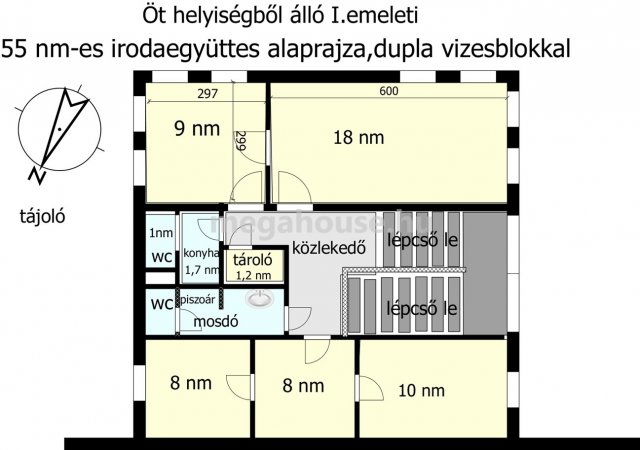Kiadó iroda, Törökbálinton 200 E Ft / hó / költözzbe.hu