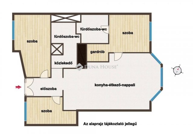 Eladó téglalakás, Budapesten, I. kerületben 249.9 M Ft, 4 szobás
