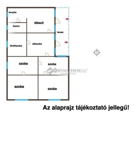 Eladó családi ház, Úrin 36.9 M Ft, 4 szobás