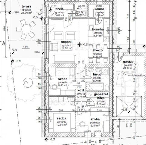 Eladó téglalakás, Keszthelyen 142 M Ft, 4 szobás