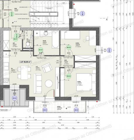 Eladó téglalakás, Hegyeshalomban 48.929 M Ft, 2 szobás