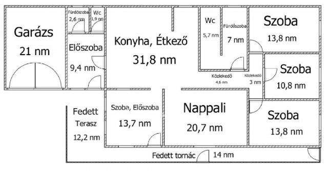 Eladó családi ház, Egeralján 58.9 M Ft, 3+1 szobás