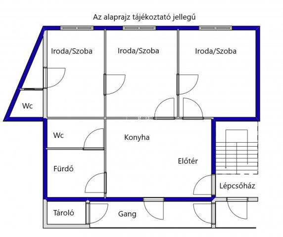Kiadó iroda, Szegeden, Zrínyi utcában 220 E Ft / hó