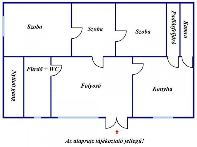 Eladó családi ház, Kunszentmártonban 8.75 M Ft, 3 szobás