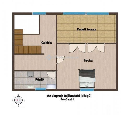 Eladó családi ház, Leányfaluban 128 M Ft, 3 szobás