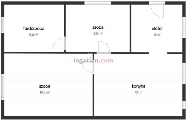 Eladó családi ház, Érden 79.99 M Ft, 1+1 szobás