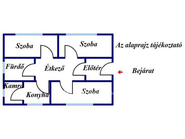 Eladó családi ház, Szolnokon 40 M Ft, 4 szobás
