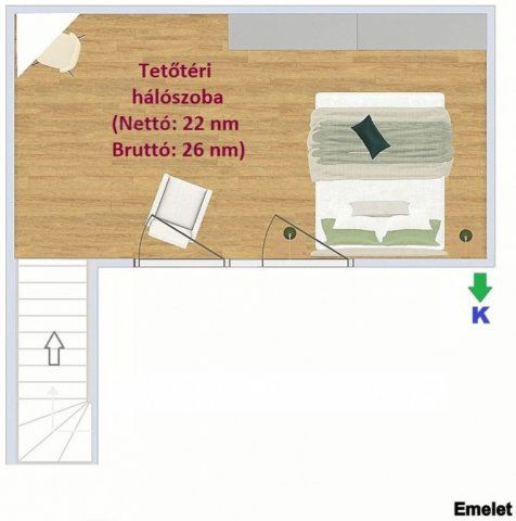 Eladó téglalakás, Budapesten, IV. kerületben 88 M Ft, 2 szobás