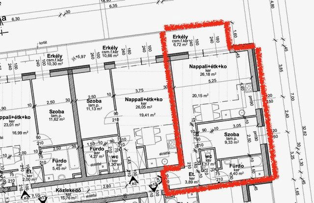 Eladó téglalakás, Győrött 46.97 M Ft, 1+1 szobás