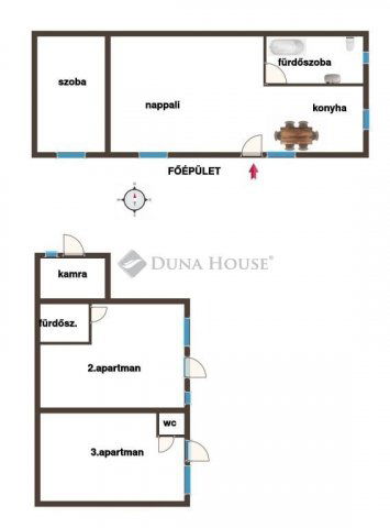 Eladó családi ház, Kecskeméten 48.5 M Ft, 4 szobás