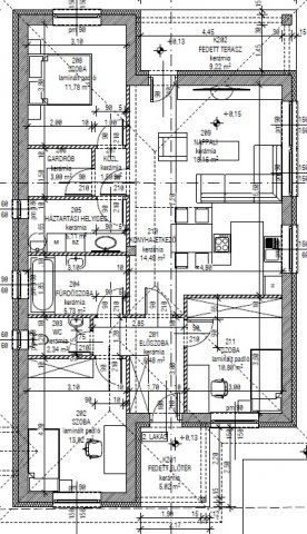 Eladó ikerház, Nyíregyházán 71.5 M Ft, 3 szobás