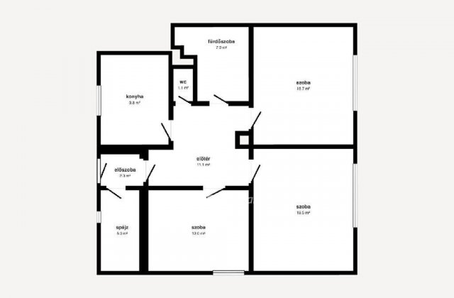 Eladó téglalakás, Nyíregyházán 67.9 M Ft, 3 szobás