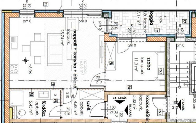 Eladó téglalakás, Szegeden 69.5 M Ft, 2 szobás