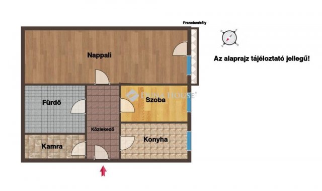 Eladó téglalakás, Budapesten, XIV. kerületben 59 M Ft, 2 szobás