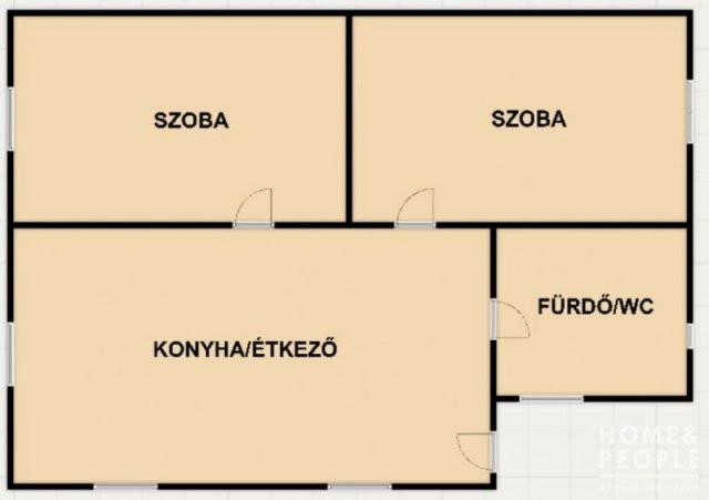 Eladó családi ház, Kübekházán 19.899 M Ft, 2 szobás