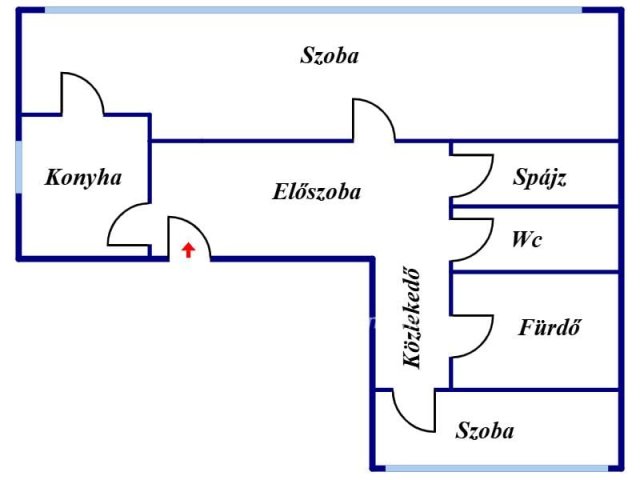 Eladó téglalakás, Sárospatakon 25.9 M Ft, 2 szobás