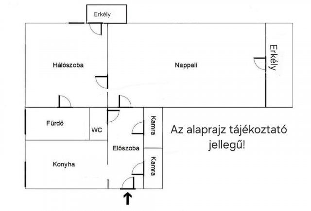 Eladó téglalakás, Budapesten, IX. kerületben 78.9 M Ft, 2 szobás
