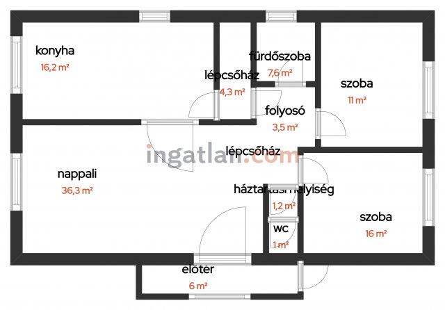 Eladó családi ház, Hajdúszoboszlón 69.9 M Ft, 3 szobás