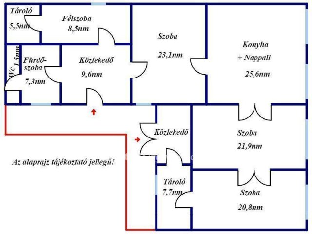 Eladó családi ház, Túrkevén 11.5 M Ft, 3+1 szobás