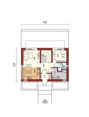 Eladó családi ház, Hajdúböszörményen 57 M Ft, 3+3 szobás