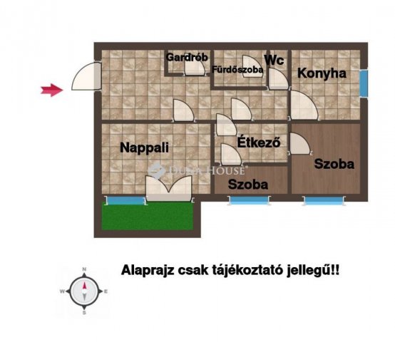 Eladó panellakás, Budapesten, IV. kerületben 88.5 M Ft, 3 szobás