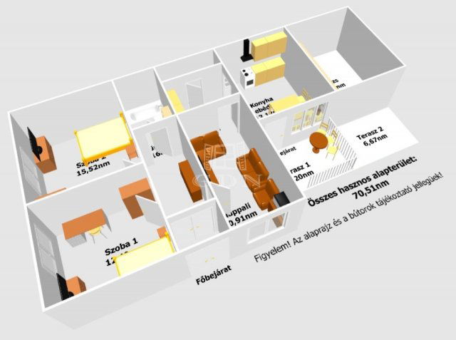 Eladó családi ház, Polgáron 26.97 M Ft, 2 szobás