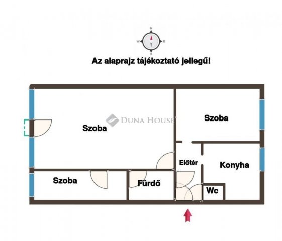 Eladó téglalakás, Marcaliban 42.99 M Ft, 2+1 szobás