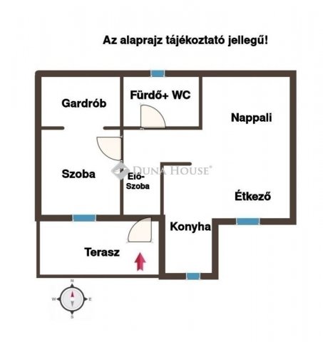Eladó téglalakás, Budaörsön 59 M Ft, 2 szobás