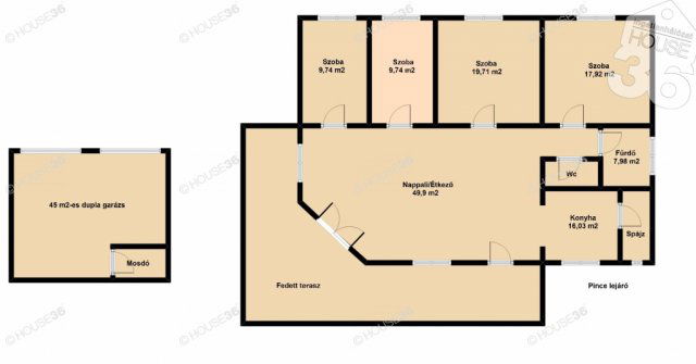 Eladó családi ház, Kecskeméten 109 M Ft, 5 szobás
