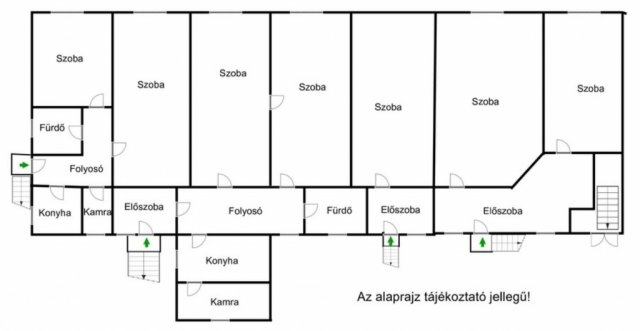 Eladó sorház, Mezőhegyesen 37 M Ft, 7 szobás