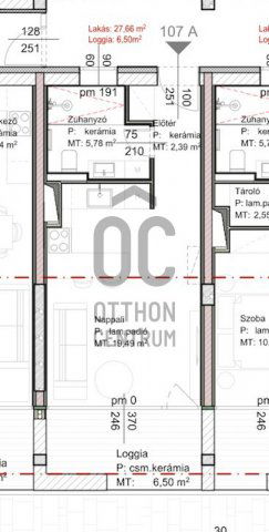 Eladó téglalakás, Debrecenben 46.444 M Ft, 1 szobás