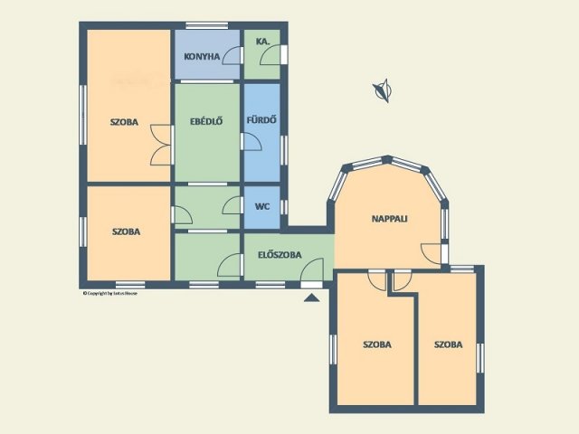 Eladó családi ház, Monorierdőn 59.9 M Ft, 5 szobás