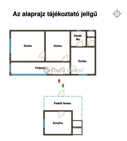 Eladó családi ház, Nagyszokolyon 13 M Ft, 3 szobás