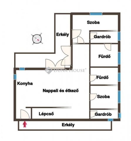 Eladó téglalakás, Budapesten, II. kerületben 245 M Ft, 3 szobás