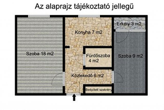 Eladó panellakás, Békéscsabán 25.8 M Ft, 1+1 szobás